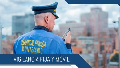 Vigilancia fija y móvil sin armas